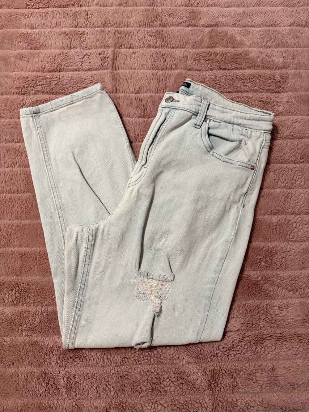 Wild Fable Light Blue High Rise Mom Jeans